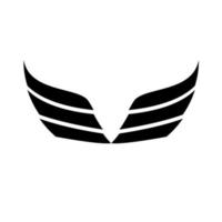 wing logo icon vector