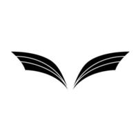 wing logo icon vector