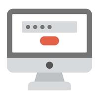 User Login Concepts vector