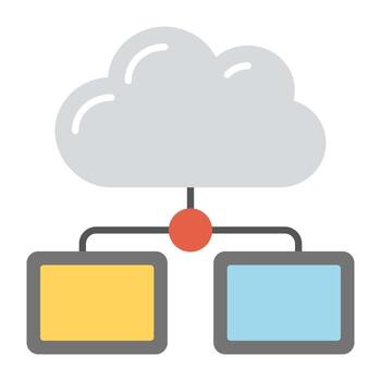 Computing Server Concepts vector