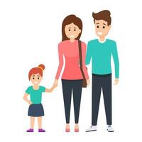 Happy Family Concepts vector