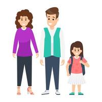 Happy Family Concepts vector