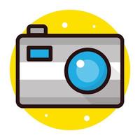 Trendy Camera Concepts vector