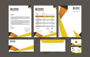 Corporate Identity Set Template for Company Branding vector
