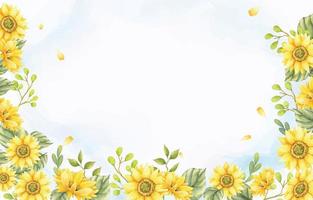 Sunflower Background Vector Art, Icons, and Graphics for Free Download