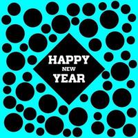 happy new year image design vector