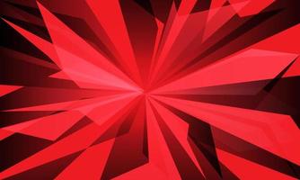 Abstract red tone polygon geometric design modern luxury background vector