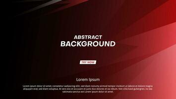 abstract sport background with black and dark red color vector