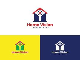 Home Vision Logo Vector Template