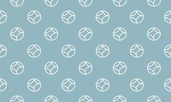 Seamless vector pattern in geometric ornamental style