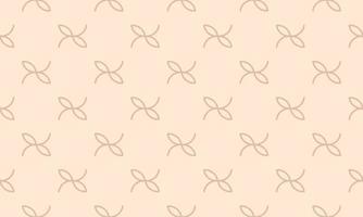 seamless pattern with lines resembling a butterfly and a leaf vector