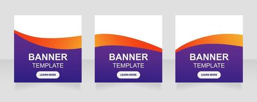 Investment online webinar web banner design template vector