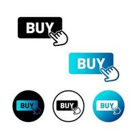 Abstract Buy Icon Illustration vector