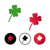 Abstract Clover Icon Illustration vector