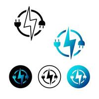 Abstract Electric Icon Illustration vector