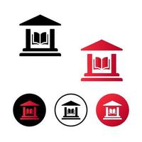 Abstract Library Icon Illustration vector