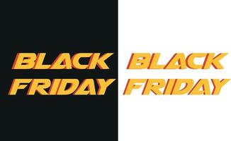 Black Friday text effect For Text banner Design vector
