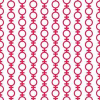 Female Symbol Seamless Background Pattern vector