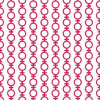 Female Symbol Seamless Background Pattern vector