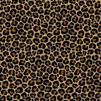 Awesome Leopard Animal Motif Vector Seamless Pattern Design