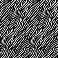 Awesome Zebra Animal Motif Vector Seamless Pattern Design