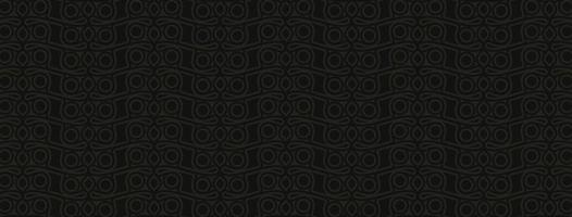dark ethnic seamless pattern template vector