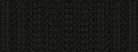 dark ethnic seamless pattern template vector