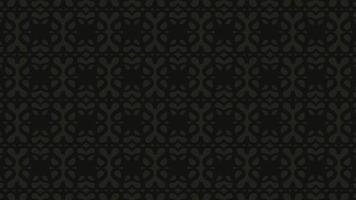 Dark ethnic seamless pattern template vector