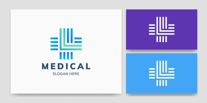 Modern Hospital Logo Concept Design