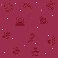 Christmas Pattern Background vector