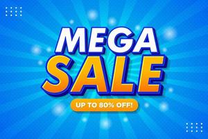 Modern Mega Sale Banner