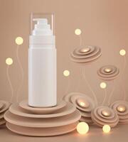 A spray tube for medicine or cosmetics. photo