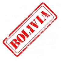 BOLIVIA Rubber Stamp