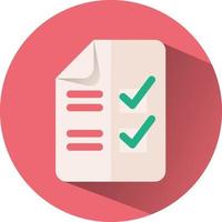 Features Icon, Shadowed Detailed Features Logo vector