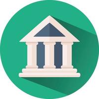 icono de transferencia bancaria, logotipo de transferencia bancaria detallado sombreado vector