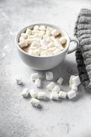 hot cocoa marshmallow or chocolate beverage coffee drink photo