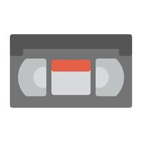 conceptos de cinta de cassette vector