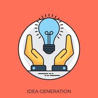 Idea Generation Concepts vector