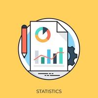 Statistical Analysis Concepts vector