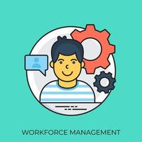 Workforce Management Concepts vector