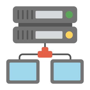 Network Database Concepts vector