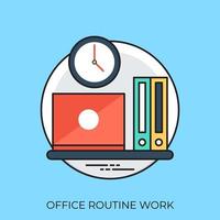 Office Routing Work vector