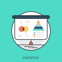 Statistical Analysis Concepts vector