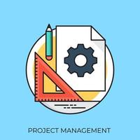 Project Management Concepts vector