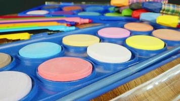 Education School Equipment Paint Brush Set video