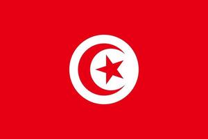 Tunisia Flag Vector