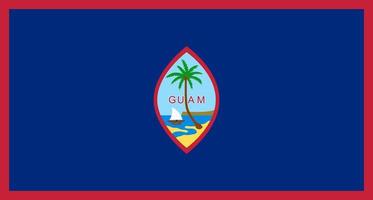 Guam Flag Vector
