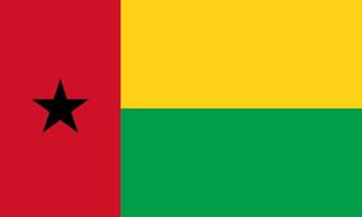 Guinea Bissau Flag Vector