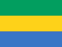 Gabon Flag Vector