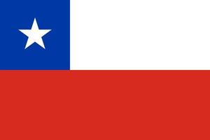 Chile Flag Vector